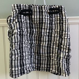 Zara Plaid Mini Skirt